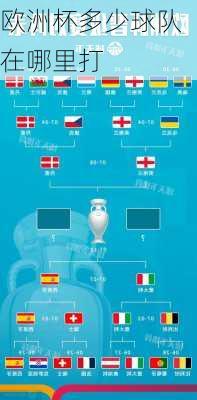 欧洲杯多少球队在哪里打