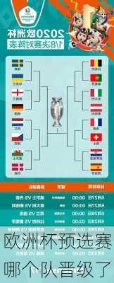 欧洲杯预选赛哪个队晋级了