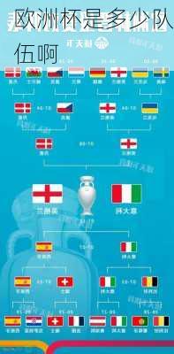 欧洲杯是多少队伍啊